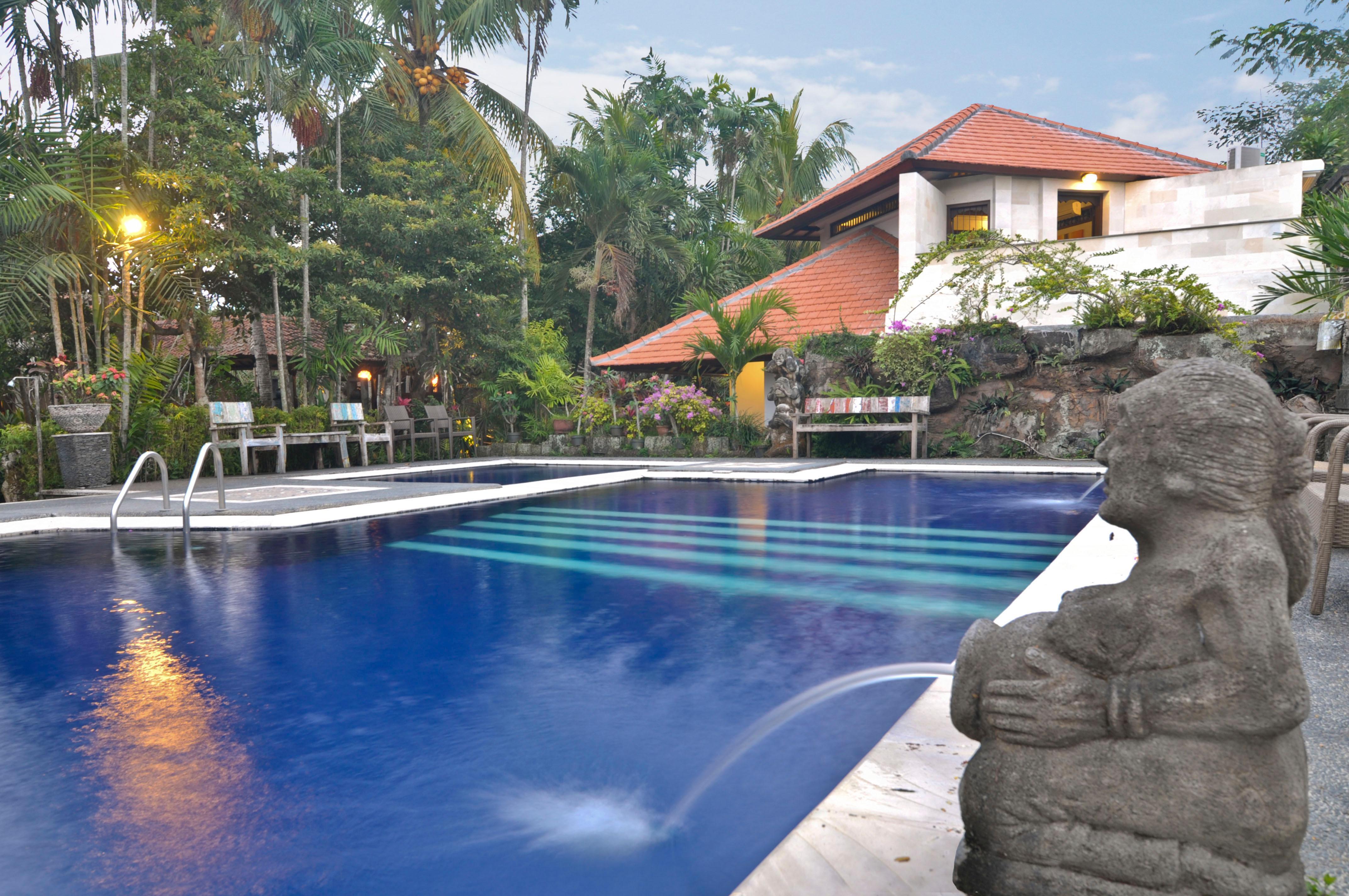 Taman Harum Hotel Ubud Exterior foto